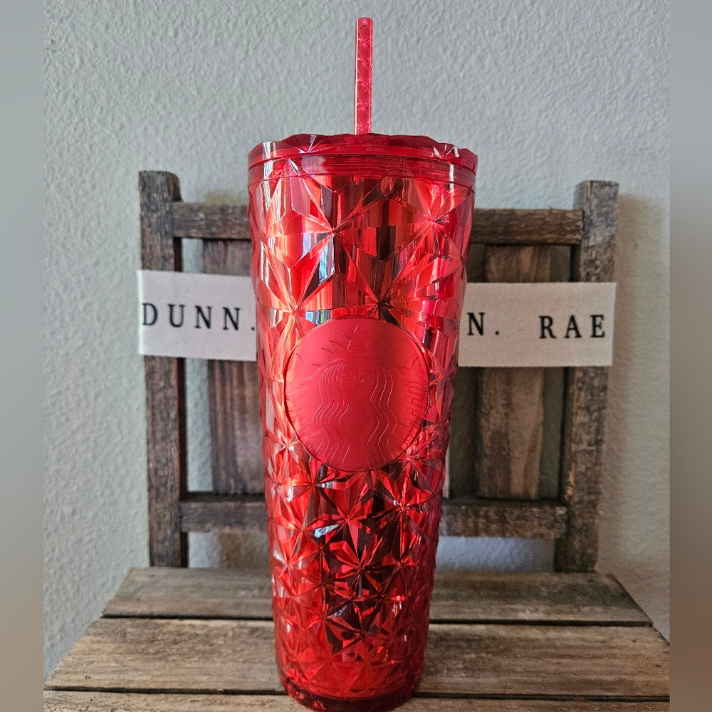 Starbucks Taiwan Red Scales Tumbler